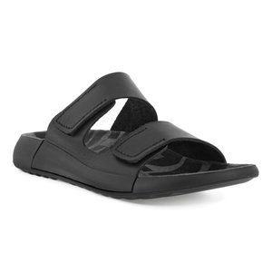 Ecco Women's Black Double Strap Sandals